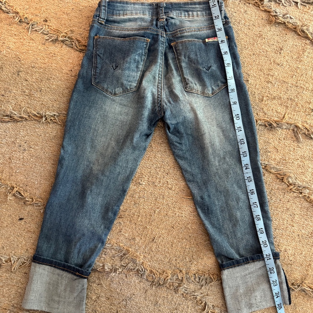 Hudson Jeans - cropped ripped cuffed